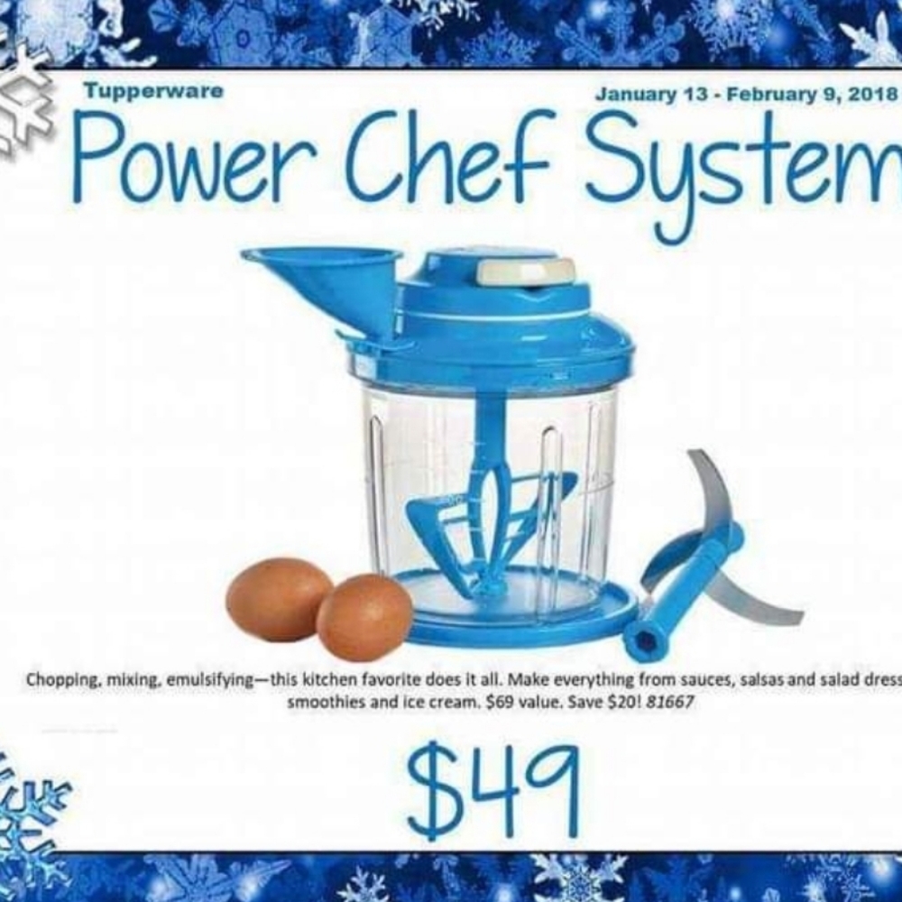 Tupperware power Chef system